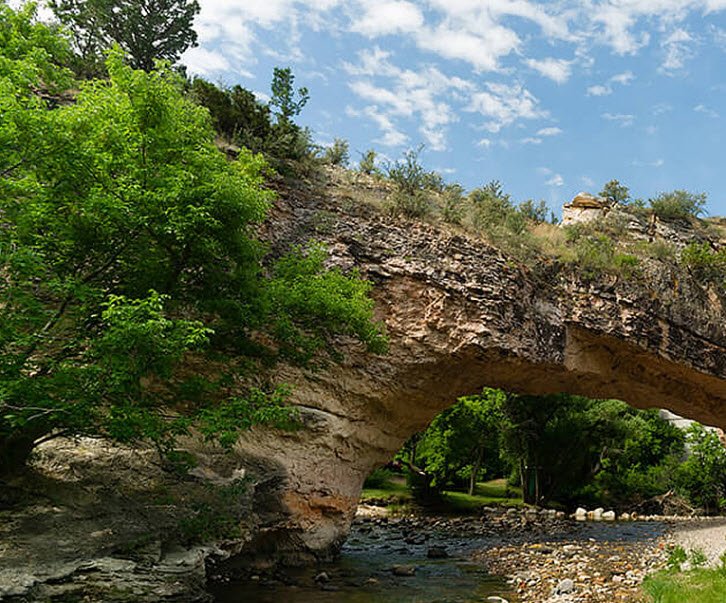 Ayres Natural Bridge Park, Wyoming, USA